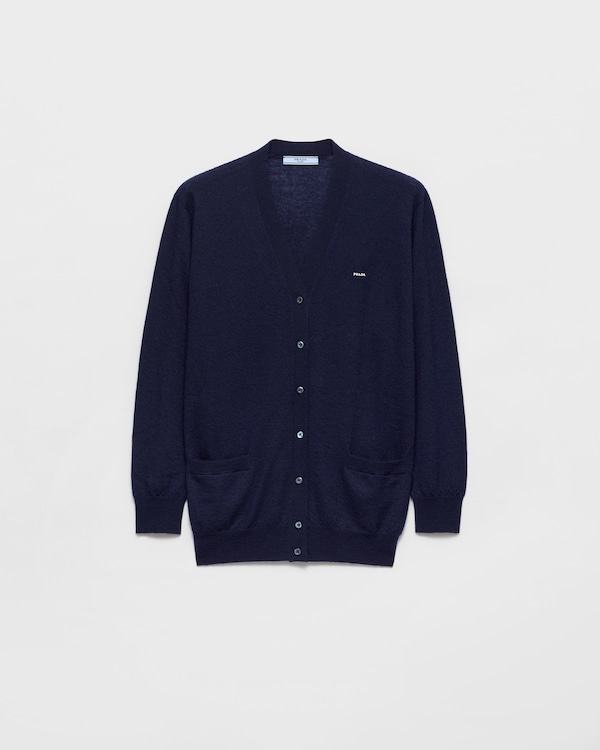 Cashmere cardigan - Navy Cashmere cardigan - Navy