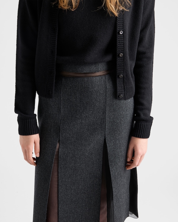 Cashmere cardigan - Black Cashmere cardigan - Black
