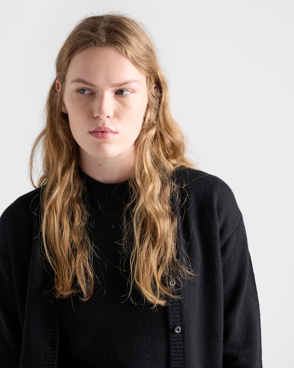 Cashmere cardigan - Black Cashmere cardigan - Black