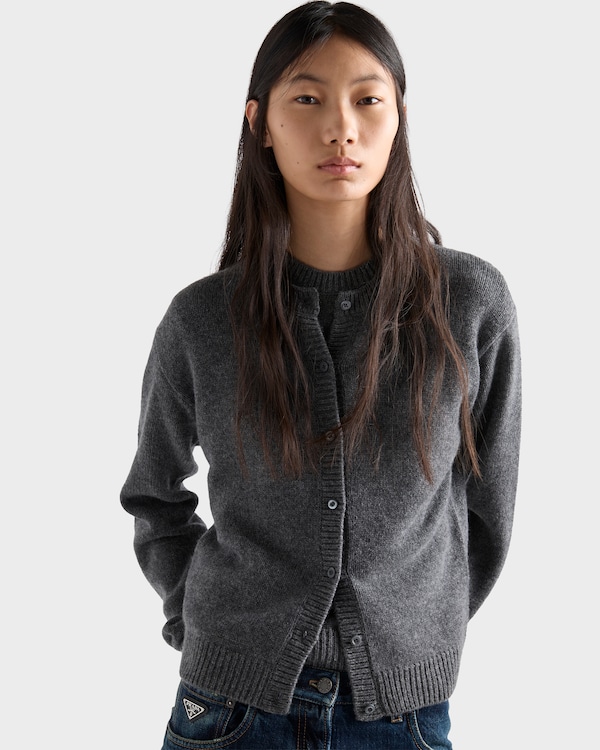 Cashmere cardigan - Slate Gray Cashmere cardigan - Slate Gray