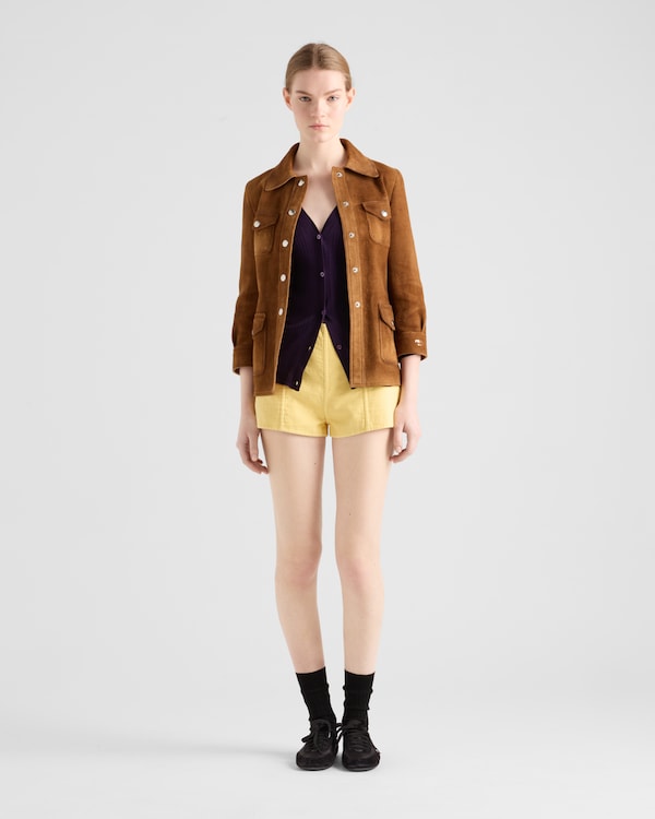 Cotton cardigan - Violet Cotton cardigan - Violet