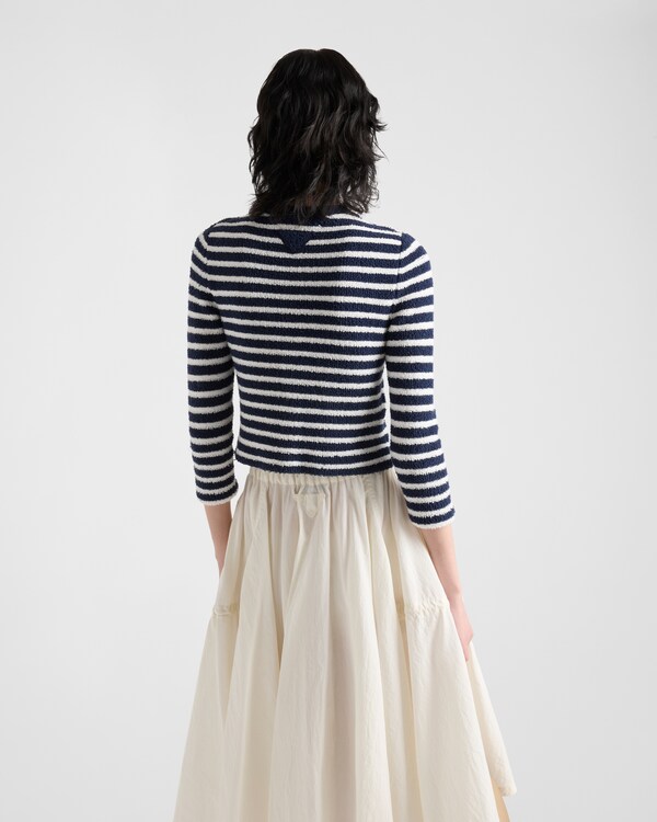 Cotton bouclé cardigan Cotton bouclé cardigan