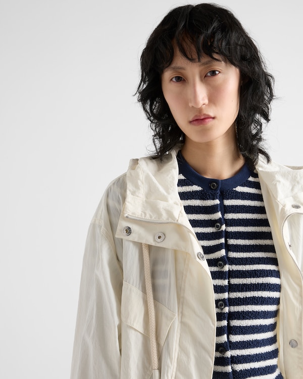 Cotton bouclé cardigan Cotton bouclé cardigan