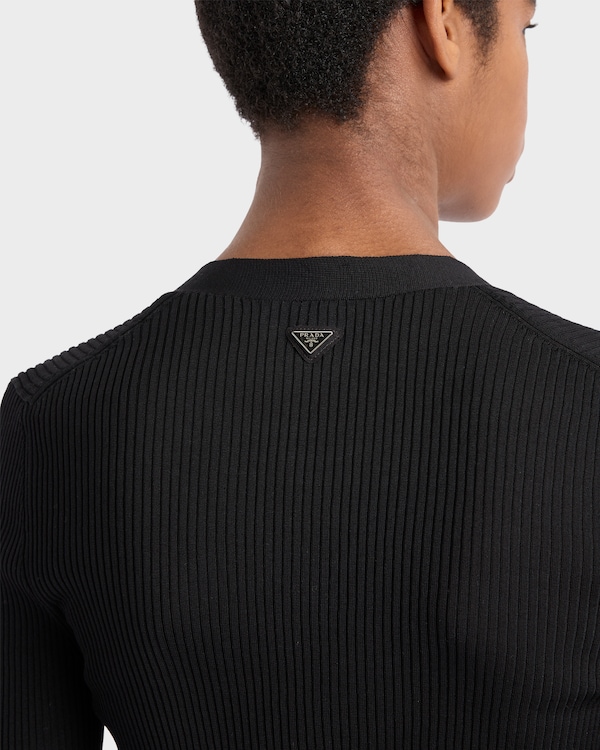 Cotton cardigan - Black Cotton cardigan - Black