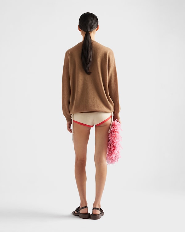 Cashmere cardigan - Camel Brown Cashmere cardigan - Camel Brown