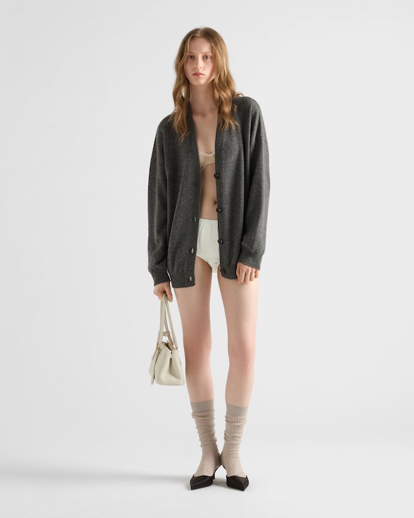 Cashmere cardigan - Slate Gray Cashmere cardigan - Slate Gray