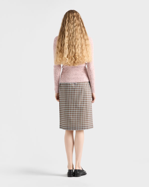 リブ編み カーディガン リブ編み カーディガン