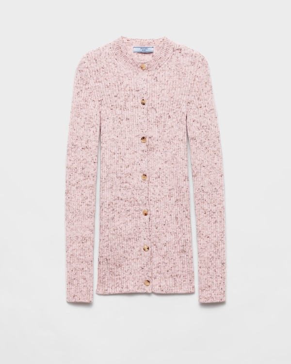 PRADA ロゴ入り シルク クルーネックセーター 新品未使用品　　Lサイズ 三越伊勢丹 | PRADA/プラダ_Women通販 | ロゴ入り シルク クルー
