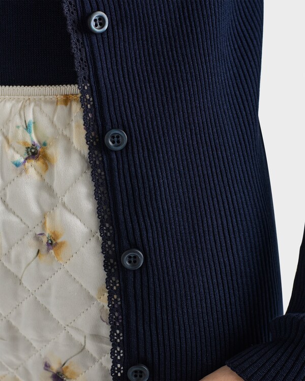 كارديغان قطن - أزرق كارديغان قطن - أزرق