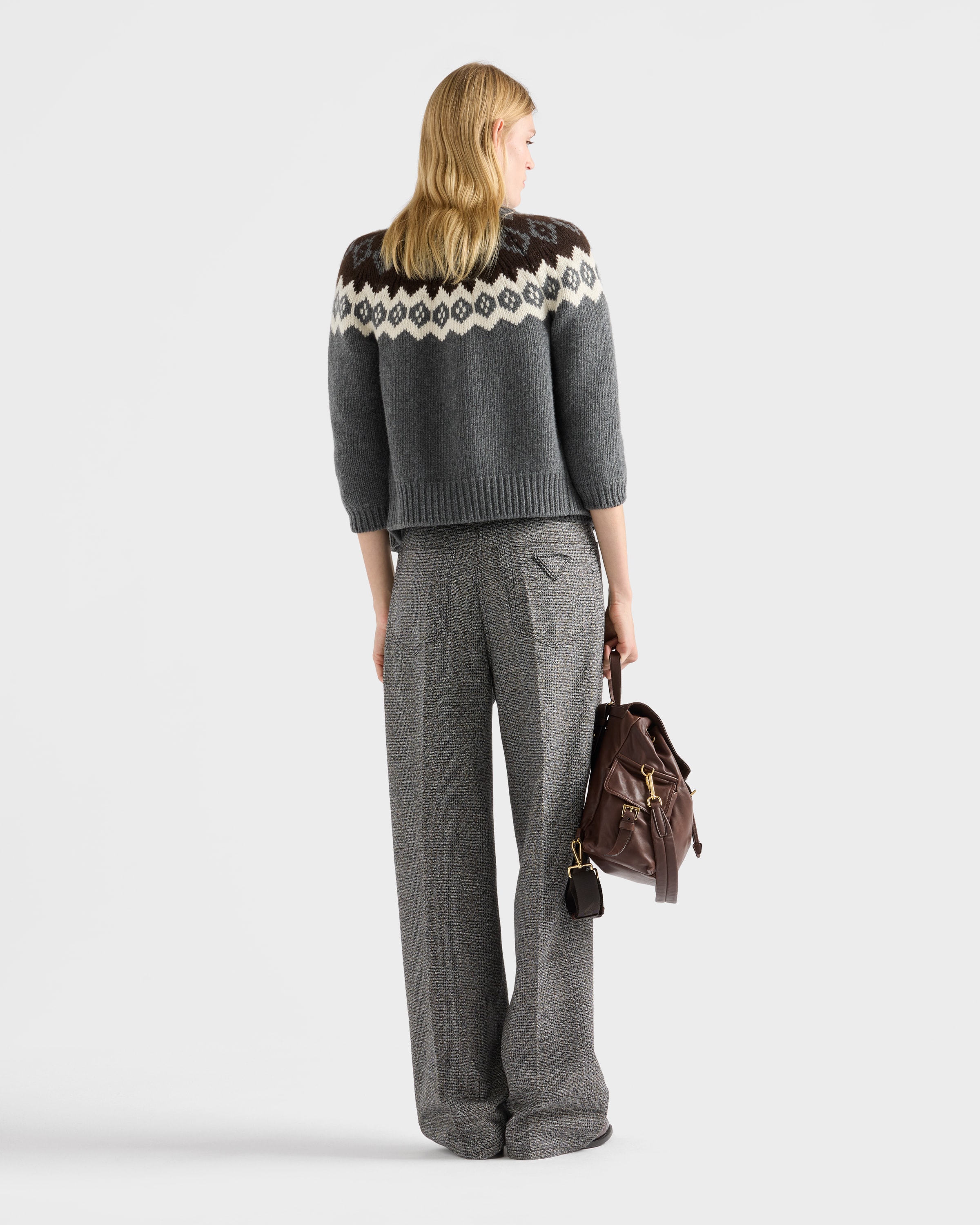 Wool and cashmere cardigan