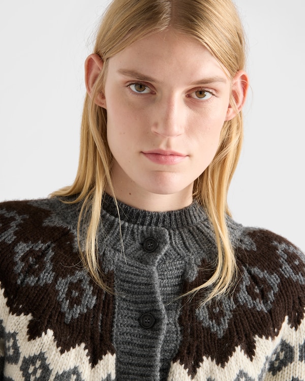 Wool and cashmere cardigan Wool and cashmere cardigan