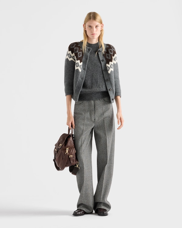 Wool and cashmere cardigan Wool and cashmere cardigan