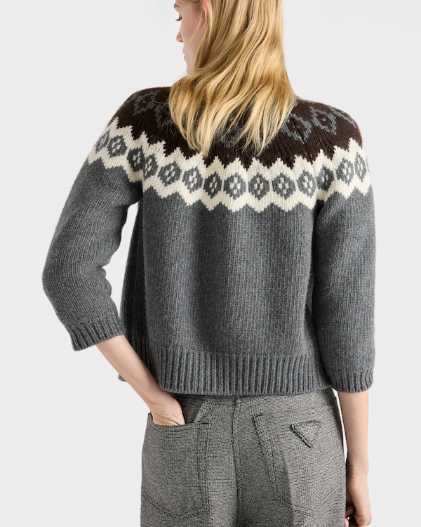 Wool and cashmere cardigan Wool and cashmere cardigan