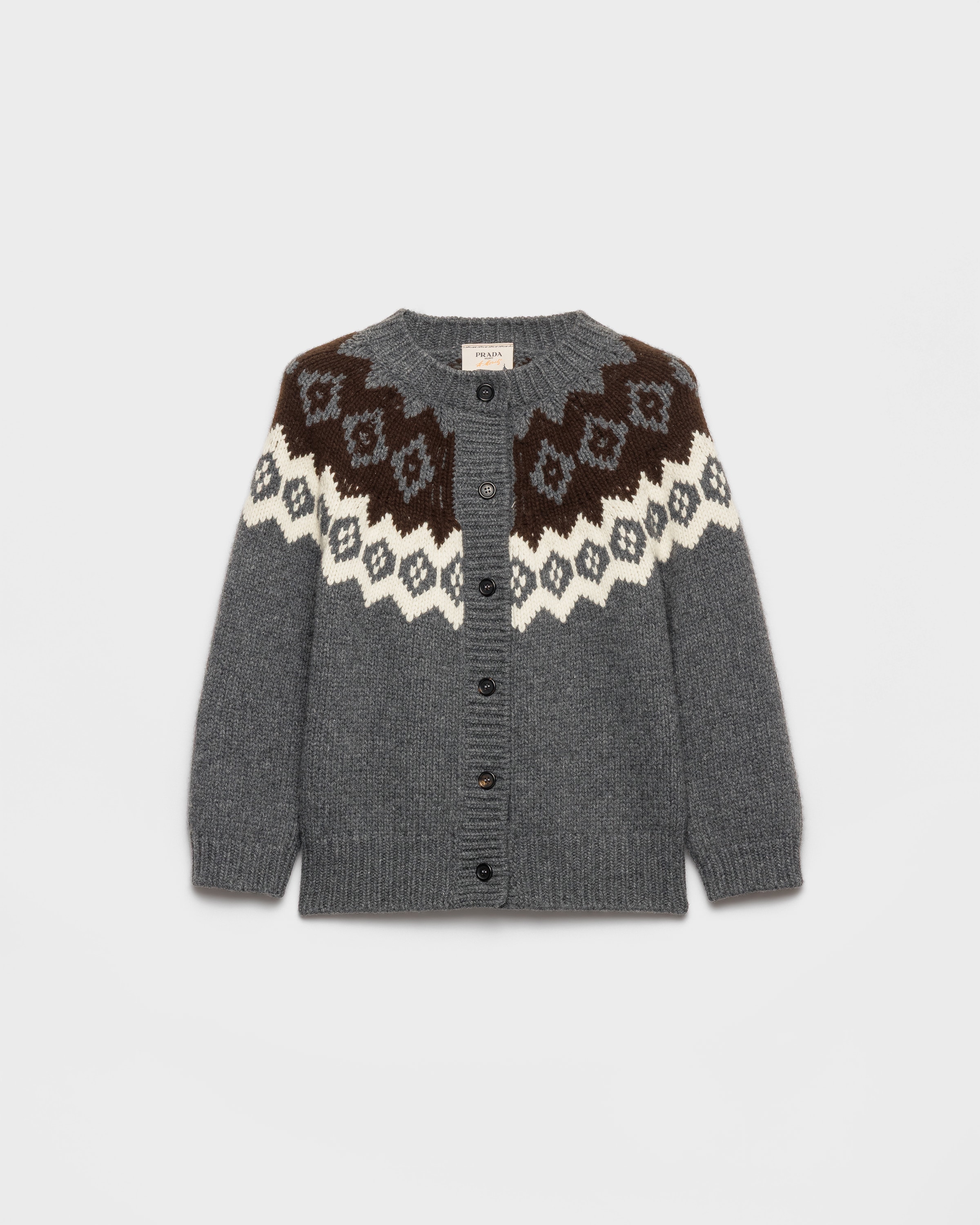 Wool and cashmere cardigan