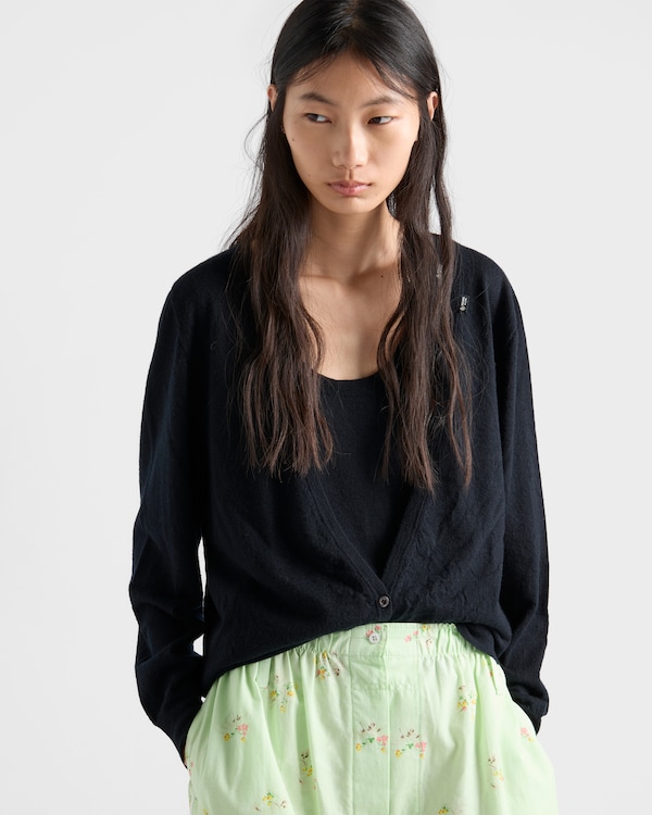 Cashmere cardigan - Black Cashmere cardigan - Black