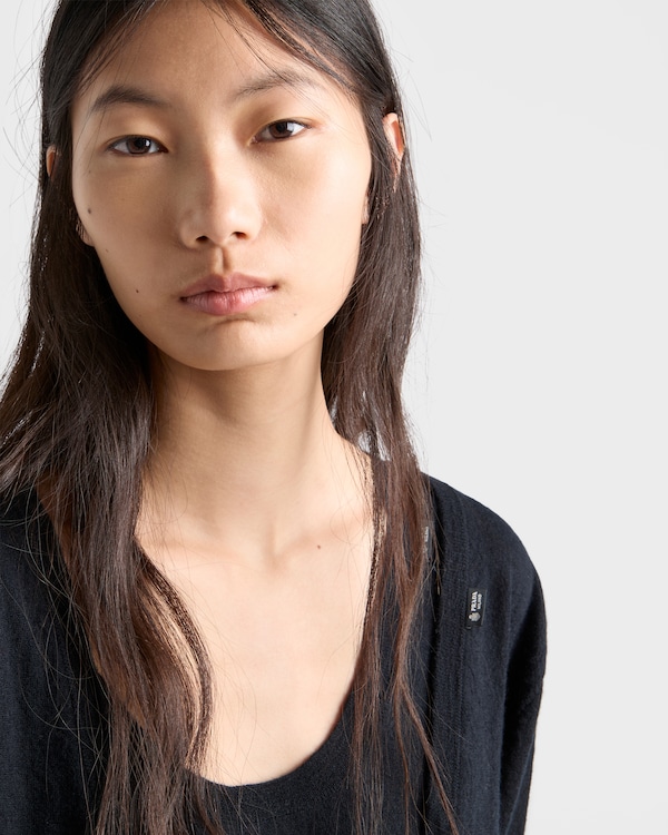 Cashmere cardigan - Black Cashmere cardigan - Black
