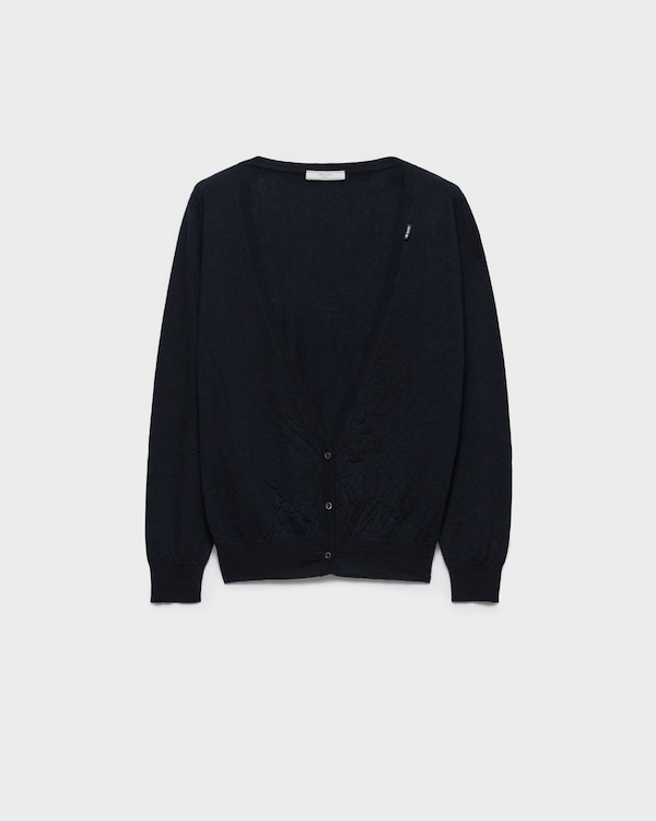 Cashmere cardigan - Black Cashmere cardigan - Black