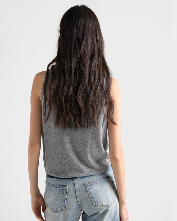 Cashmere cardigan - Grey Cashmere cardigan - Grey