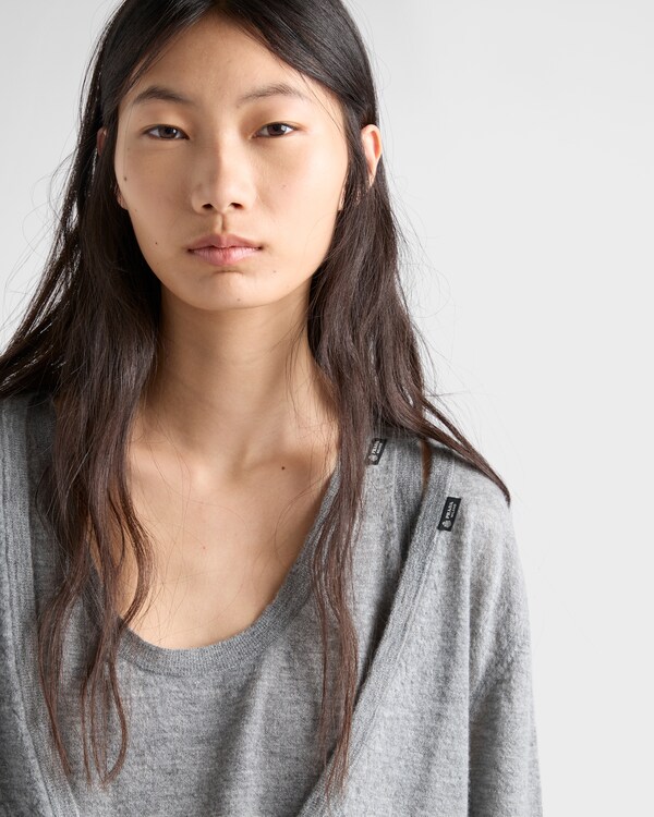 Cashmere cardigan - Grey Cashmere cardigan - Grey