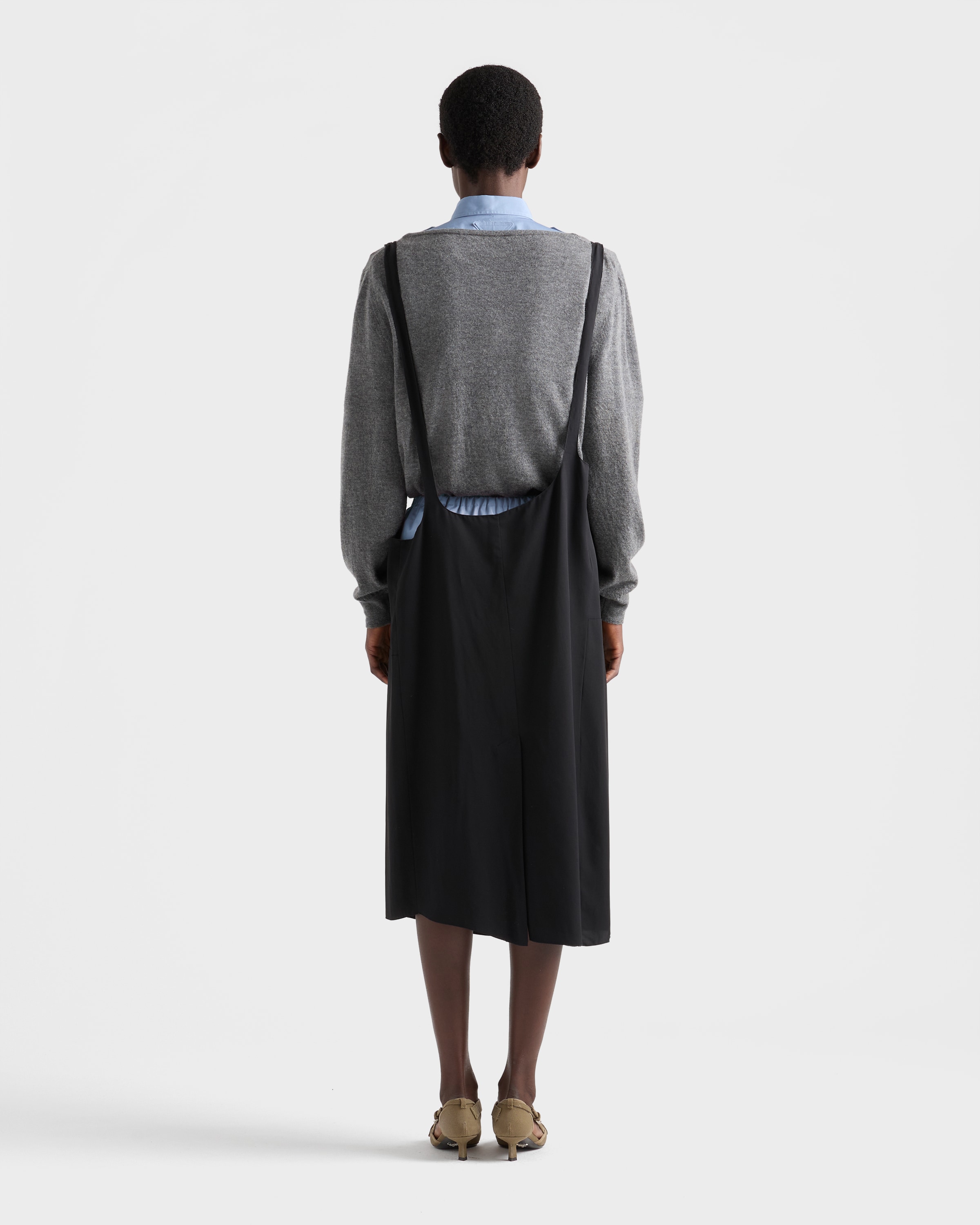 スレートグレー カシミヤ カーディガン | PRADA - 日本 スレートグレー カシミヤ カーディガン | PRADA - 日本