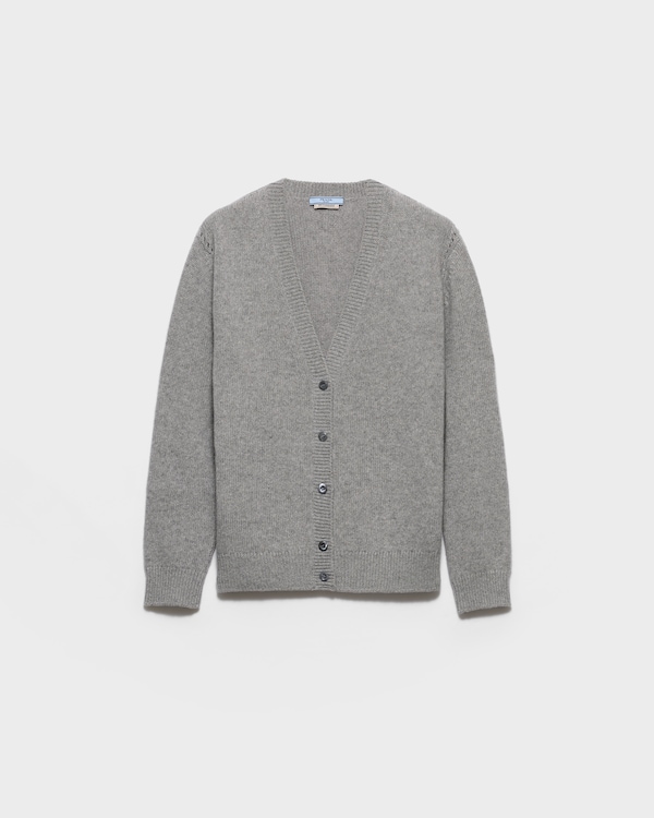 Re-Cashmere cardigan - Marble Gray Re-Cashmere cardigan - Marble Gray