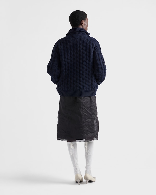 Wool cardigan - Navy Wool cardigan - Navy