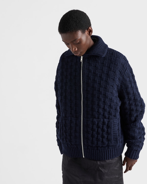 Wool cardigan - Navy Wool cardigan - Navy