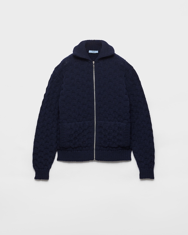 Wool cardigan - Navy Wool cardigan - Navy