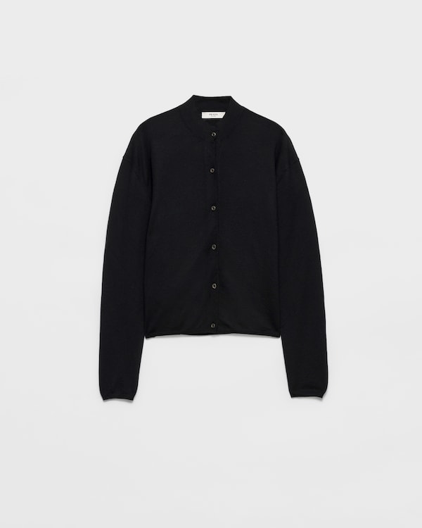 Cashmere cardigan - Schwarz Cashmere cardigan - Schwarz
