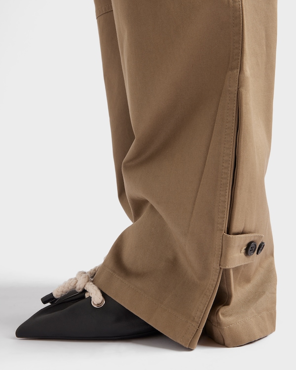 Wide-leg chino pants Wide-leg chino pants