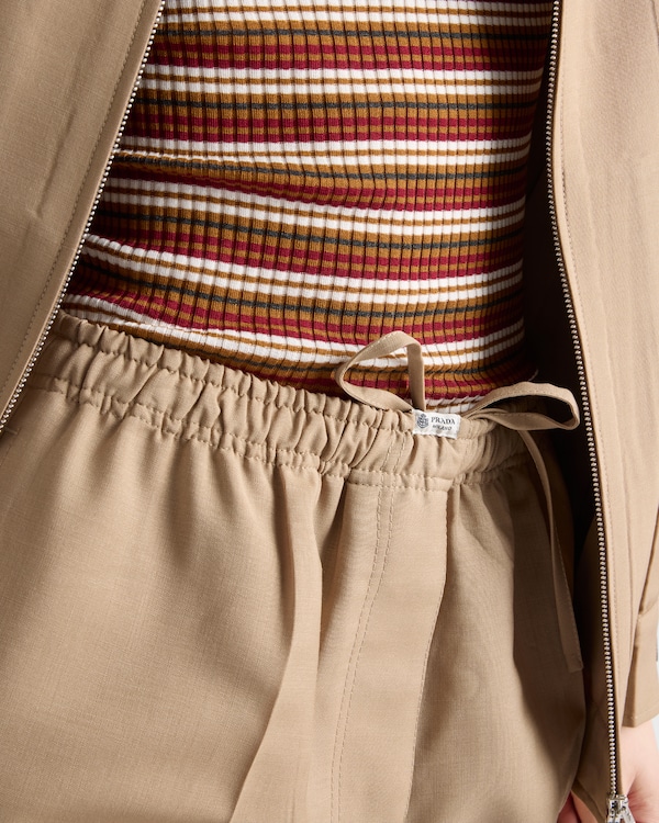 Light mohair pants - Hazelnut Light mohair pants - Hazelnut