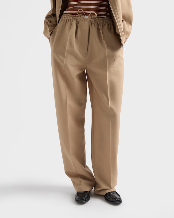 Light mohair pants - Hazelnut Light mohair pants - Hazelnut