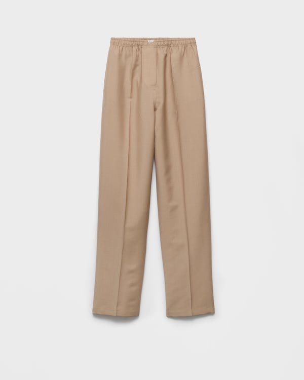 Light mohair pants - Hazelnut Light mohair pants - Hazelnut