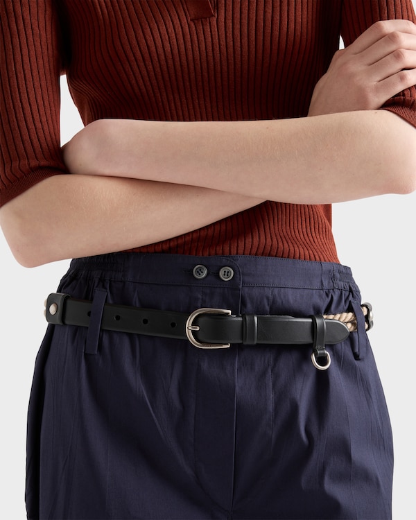 Cotton poplin pants Cotton poplin pants