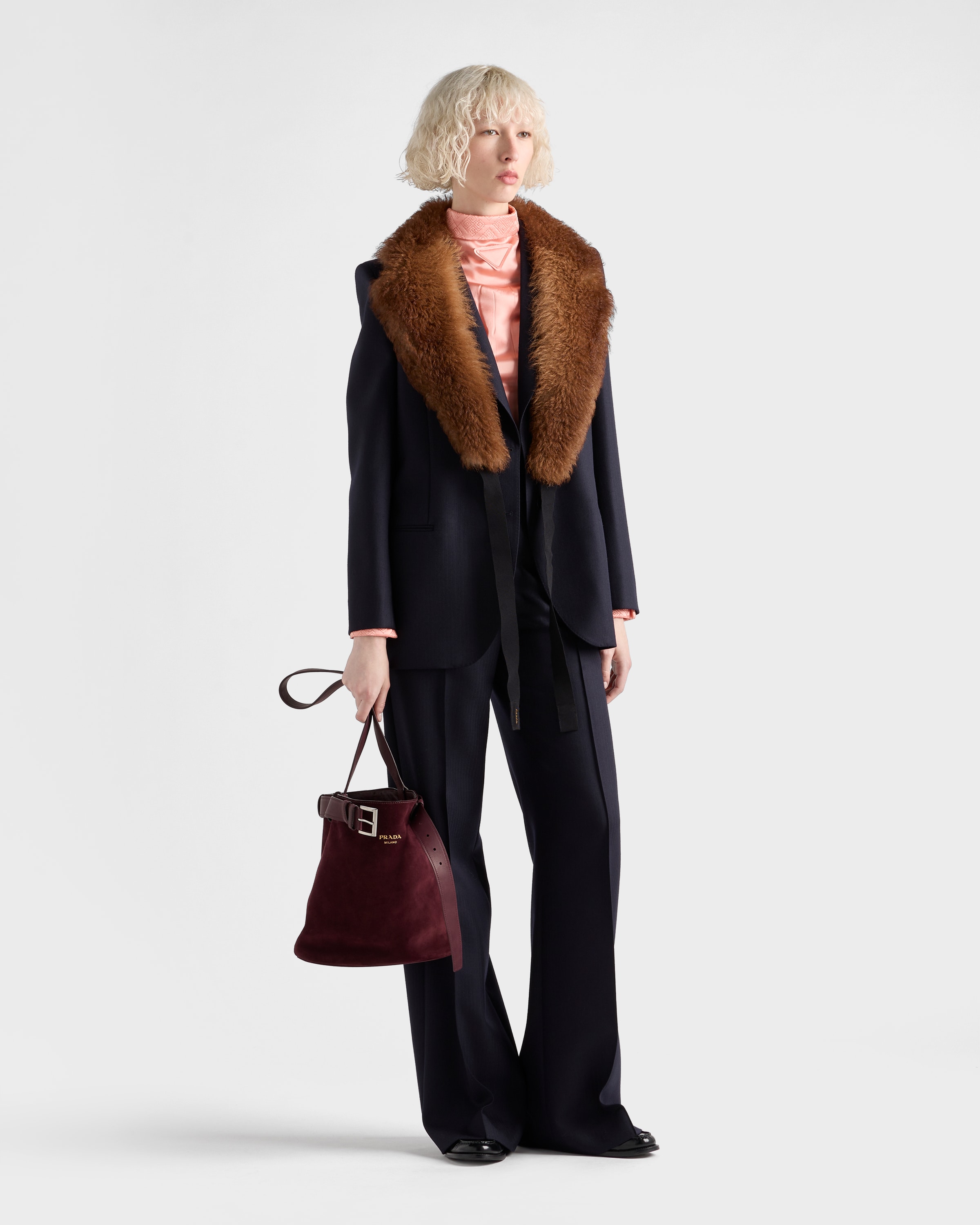 Prada Hose Aus Wolle In Blue