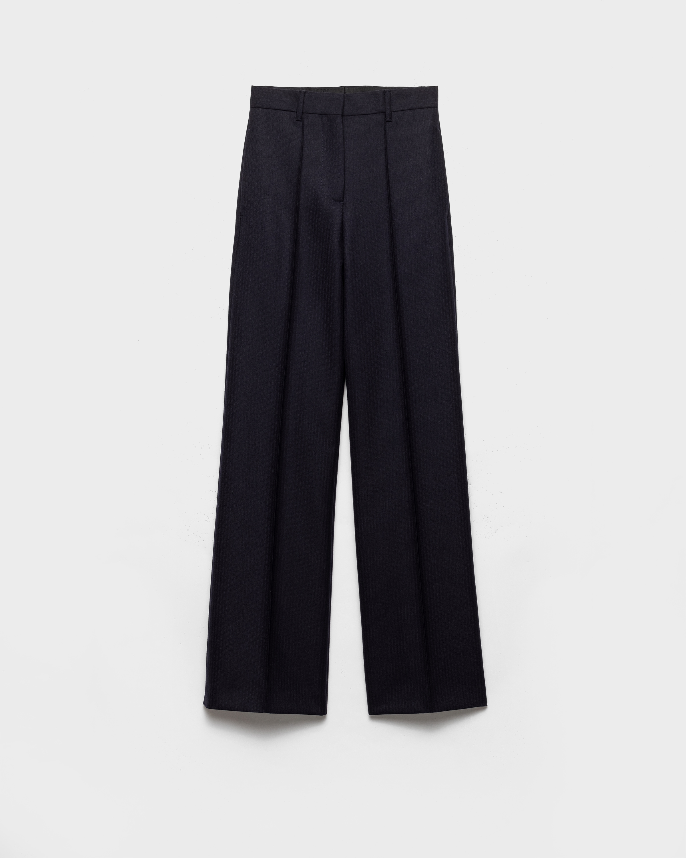 Prada Hose Aus Wolle In Blue