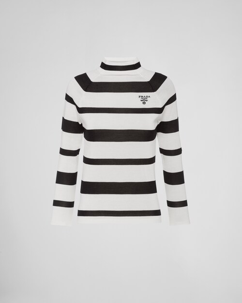 silk mock turtleneck mens