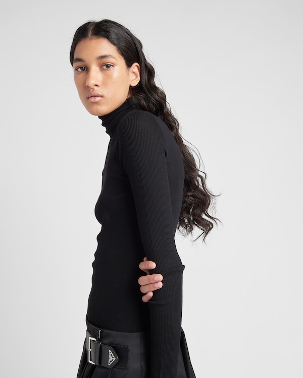 Superfine wool turtleneck sweater Superfine wool turtleneck sweater