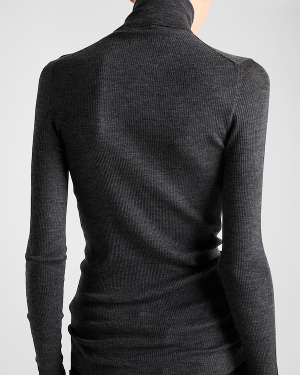 Superfine wool turtleneck sweater Superfine wool turtleneck sweater
