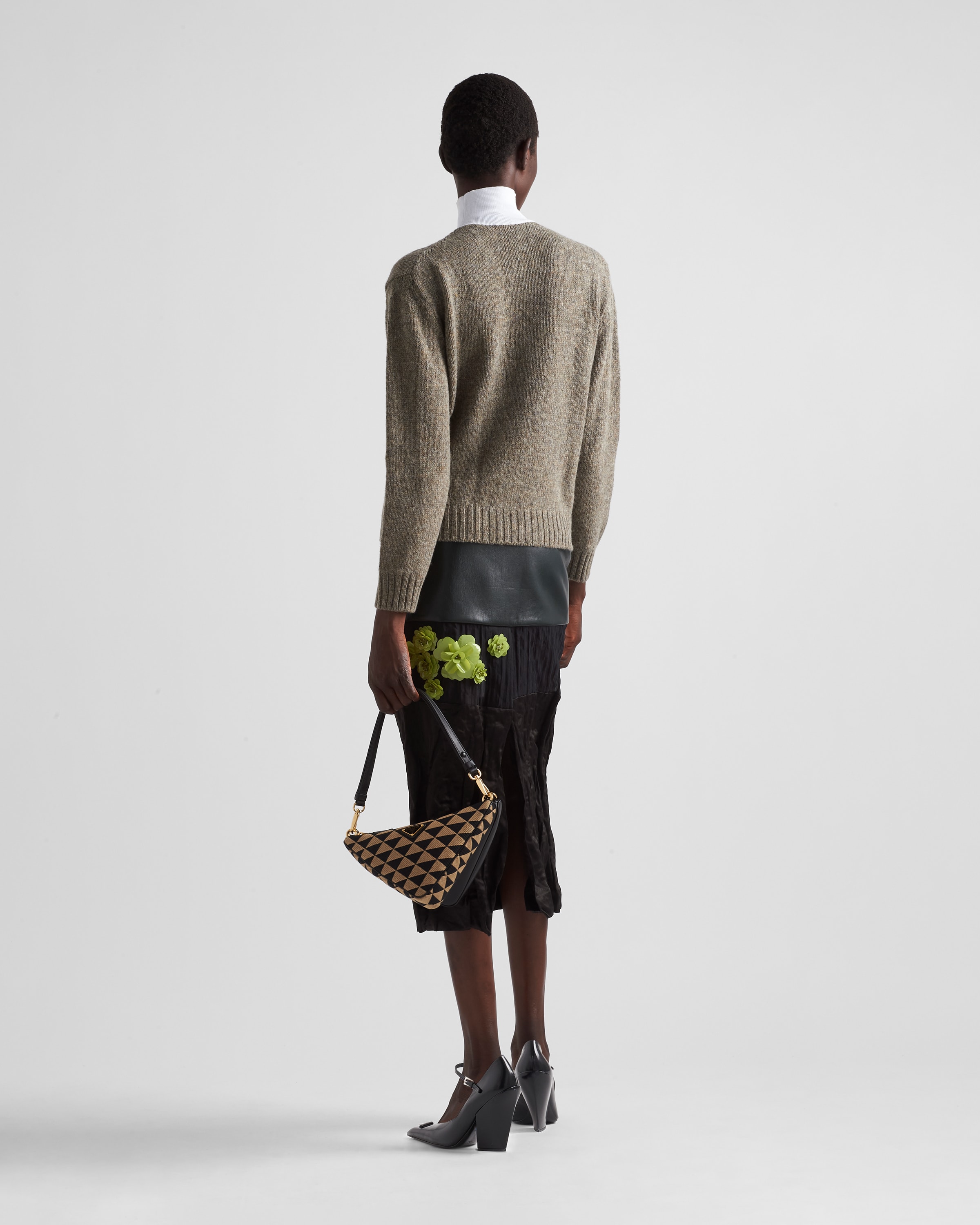 Prada Rollkragenpullover aus Kaschmir und Wolle 5