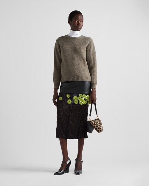 Prada Rollkragenpullover aus Kaschmir und Wolle 2