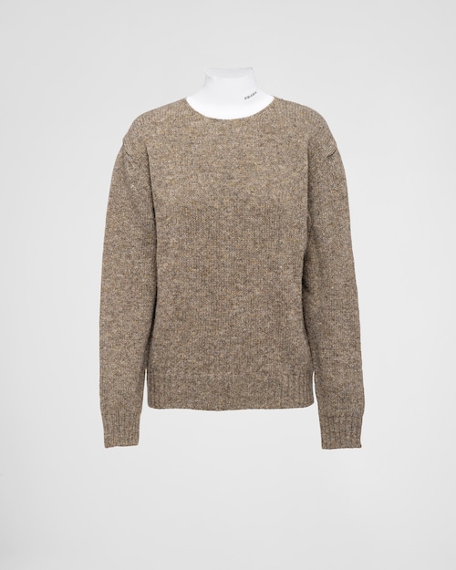 Prada Rollkragenpullover aus Kaschmir und Wolle 1