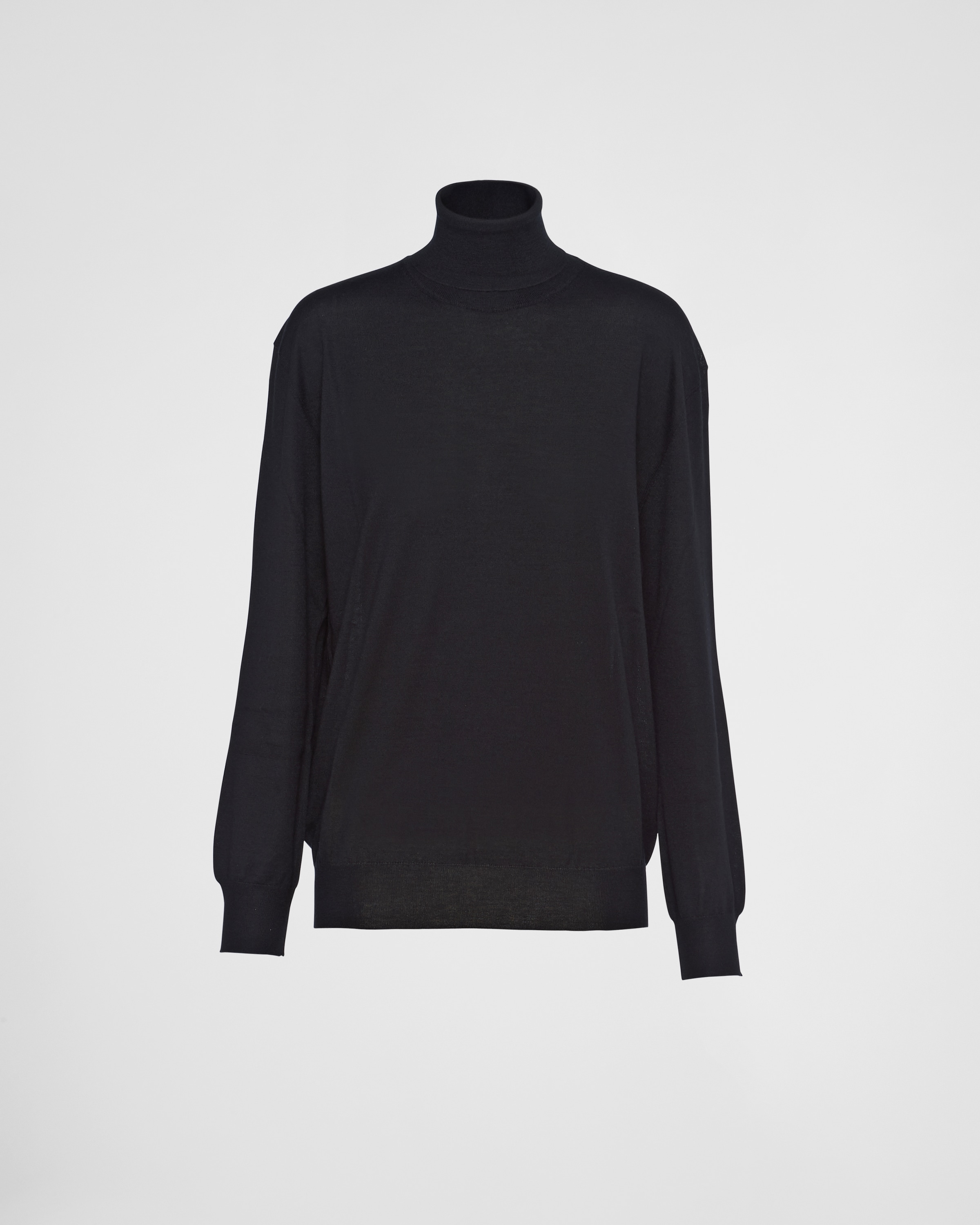 Prada nylon turtleneck sweater on sale