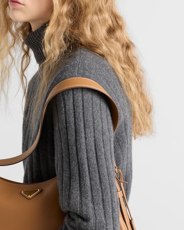 Pull à col roulé en Re-Cashmere - Gris Ardoise Pull à col roulé en Re-Cashmere - Gris Ardoise