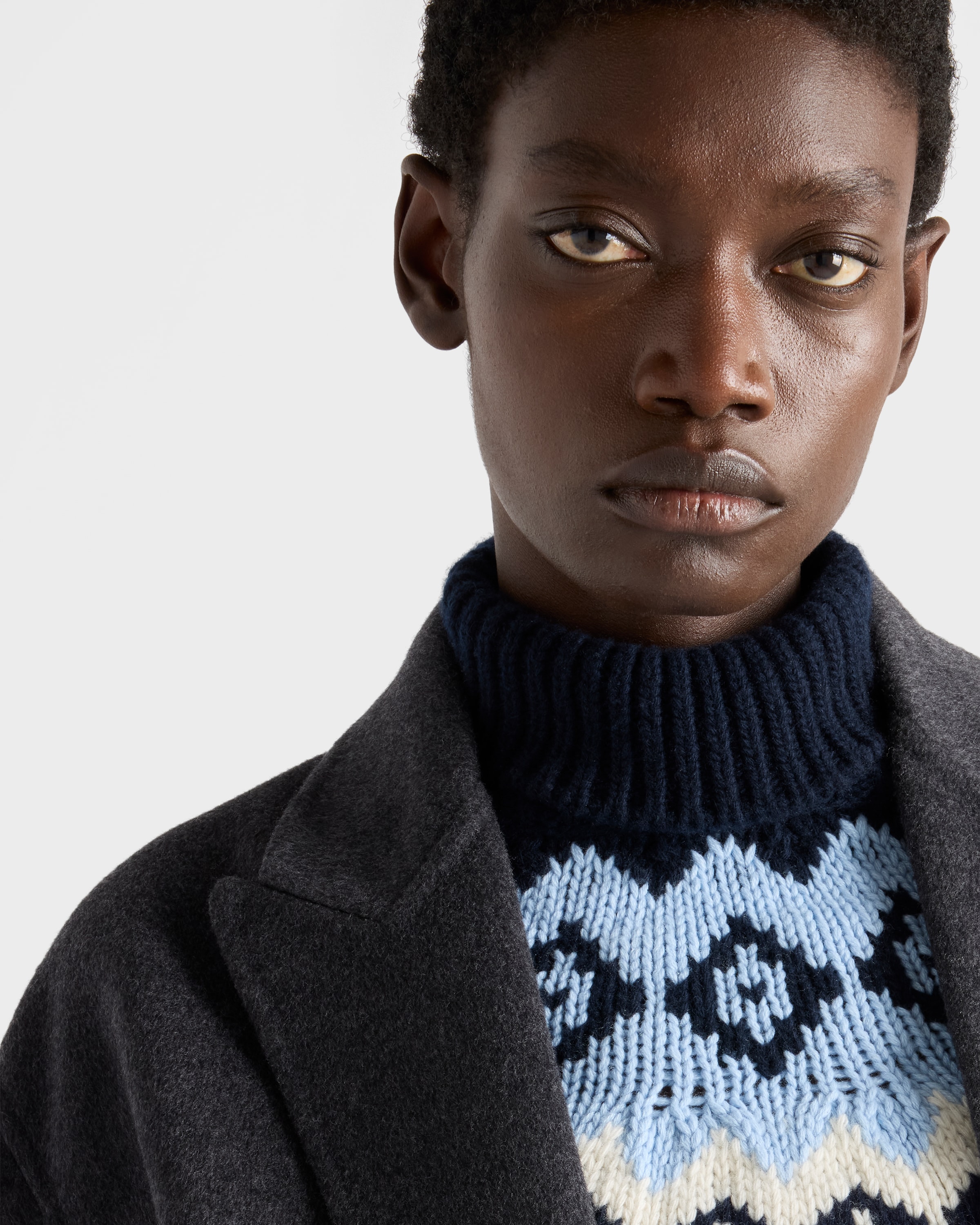 Wool and cashmere sweater