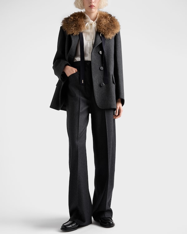 울 플란넬 팬츠 울 플란넬 팬츠