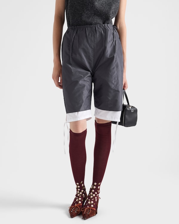 Taffeta Bermudas - Iron Gray Taffeta Bermudas - Iron Gray