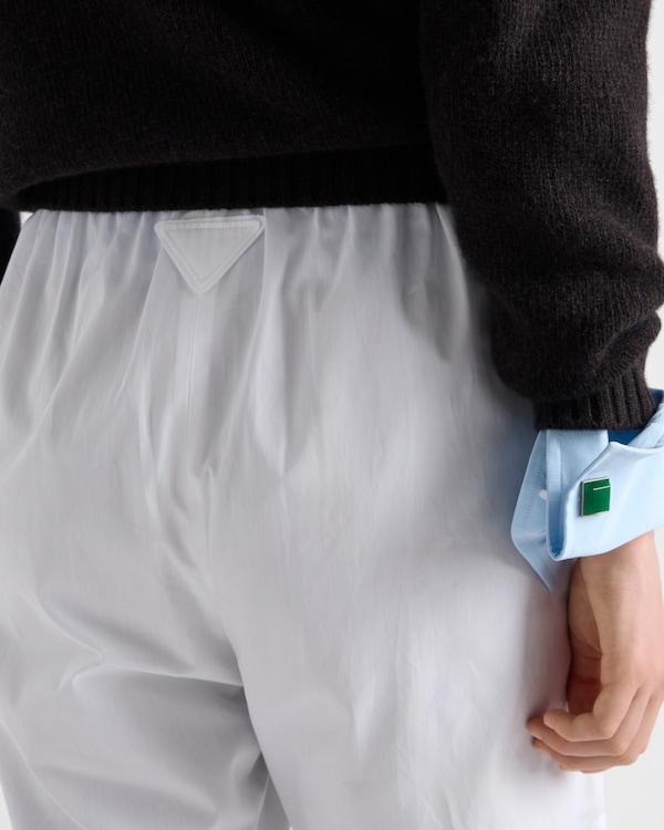 Poplin Bermudas - White Poplin Bermudas - White