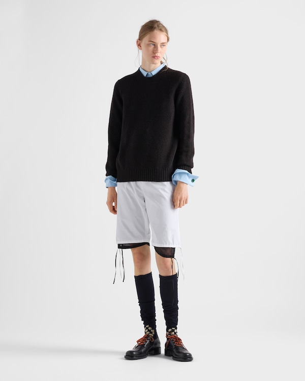 Poplin Bermudas - White Poplin Bermudas - White