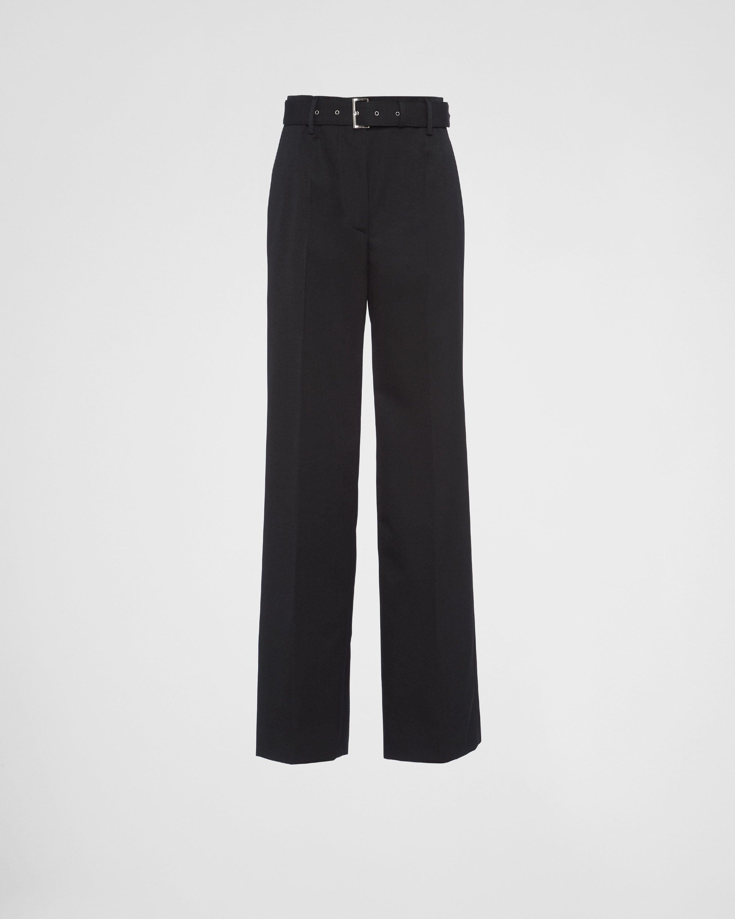 Prada Women Gabardine Straight Pants